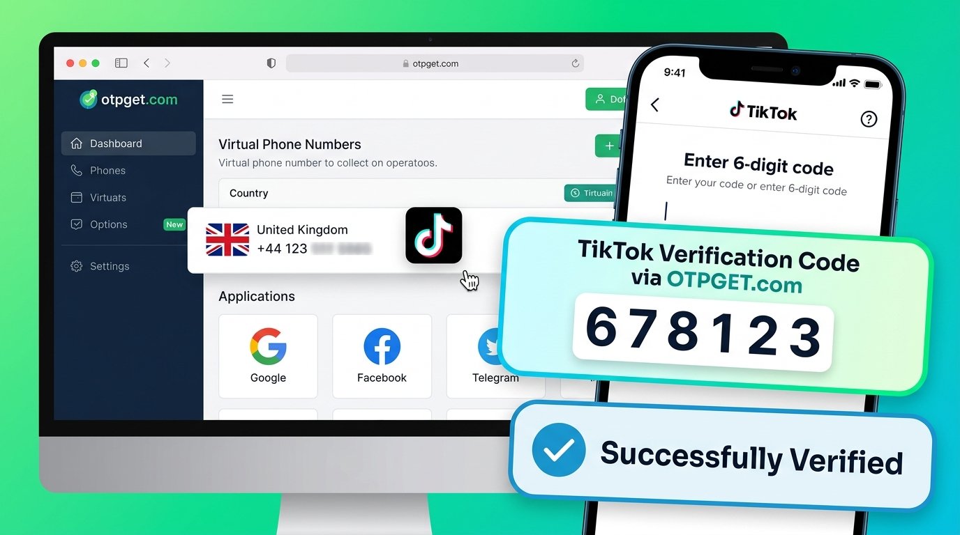 TikTok Verification With UK Number: Step-by-Step Guide | OTPGET