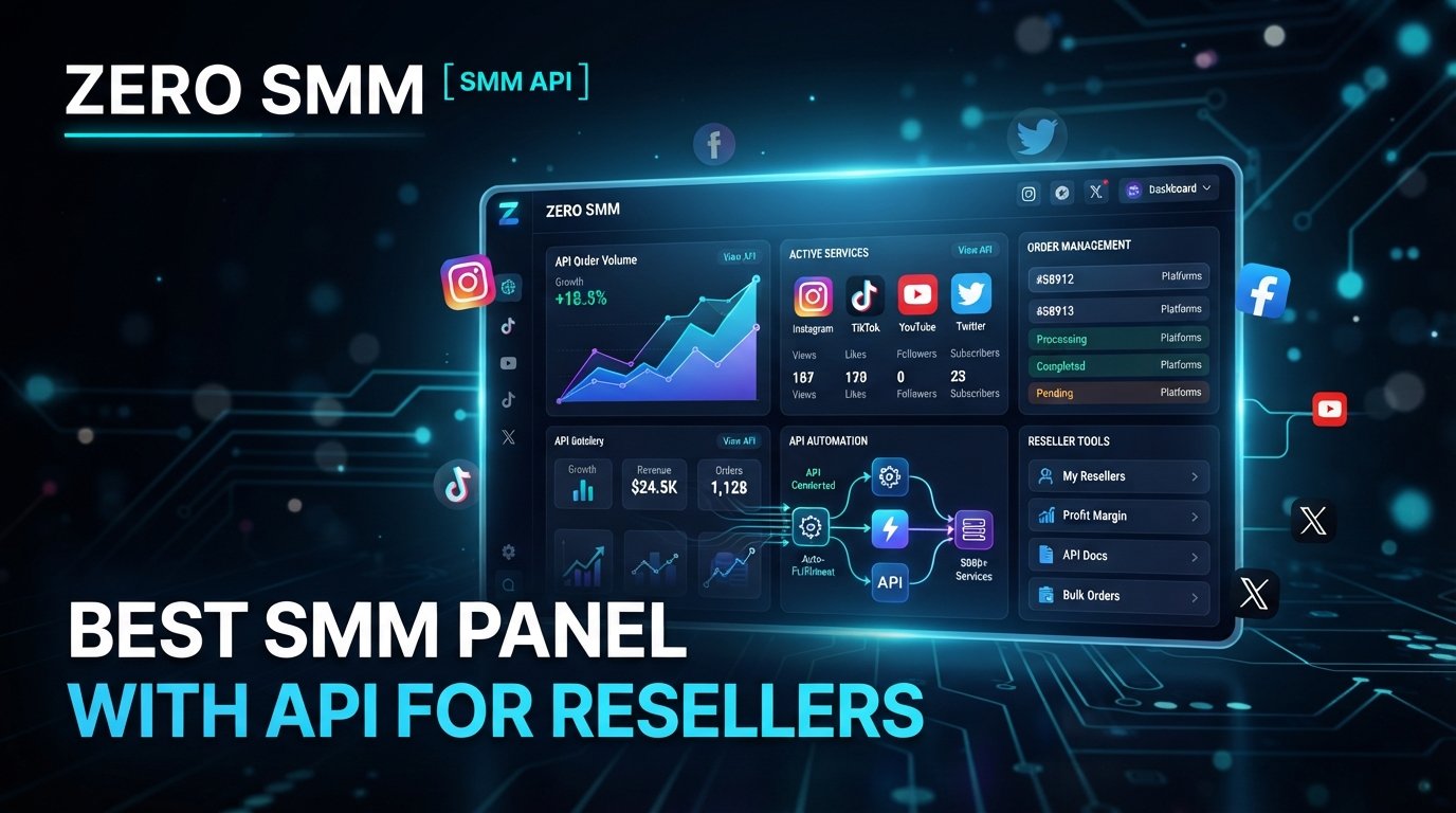 Best SMM Panel With API for Resellers: Why ZERO SMM Stands Out