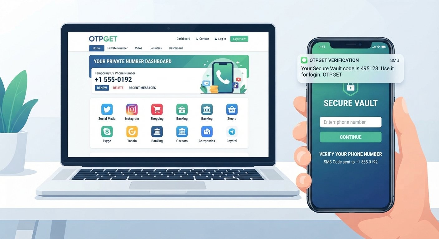 Buy a Private Number for One-Time Verification Online with OTPGET