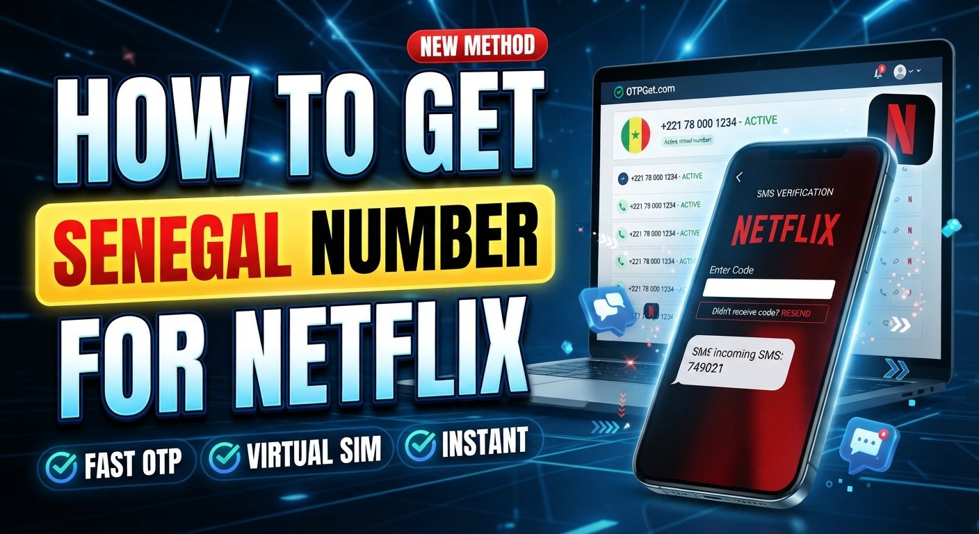 How to Get a Senegal Number for Netflix Verification | OTPGet