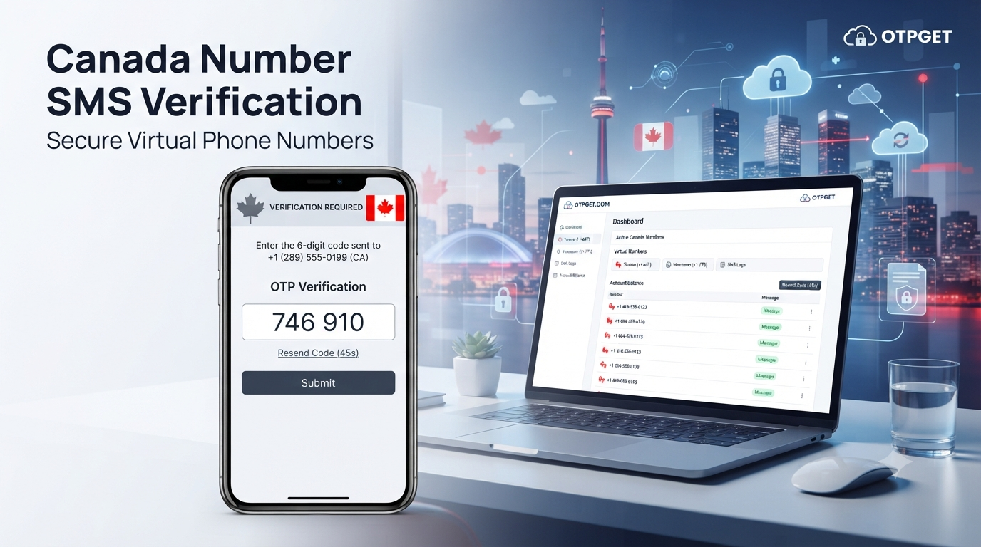 Canada Number SMS Verification: Complete Guide to OTPGET Online — 63 characters