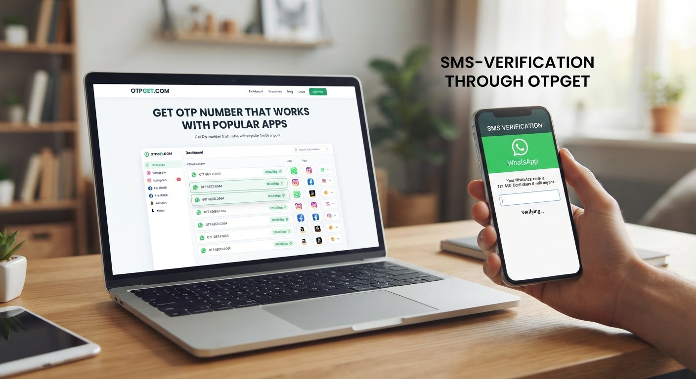 Get OTP Number That Works With Popular Apps | OTPGET Easy Guide