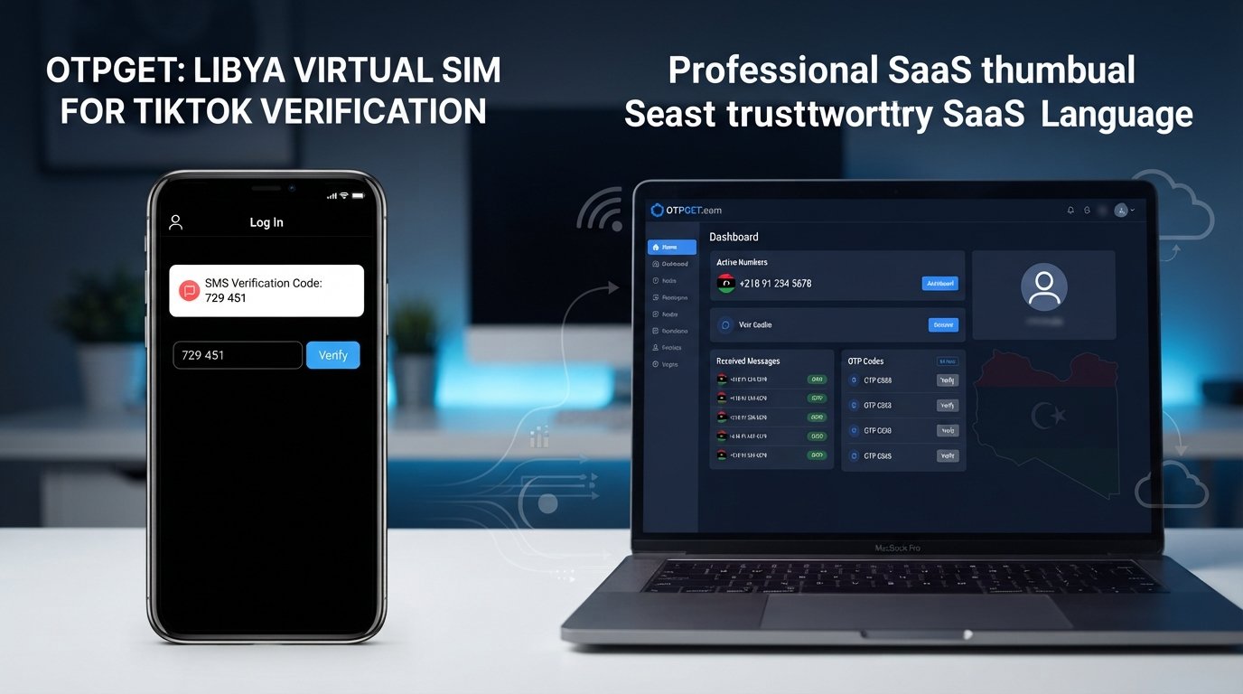 Libya Virtual SIM for TikTok Verification: OTPGET Solution