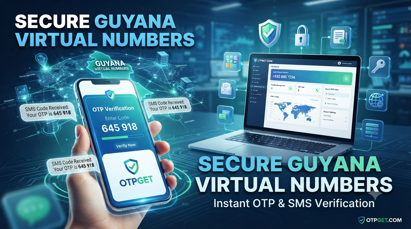 Buy Guyana Virtual Number for OTP Verification | OTPGET Guide