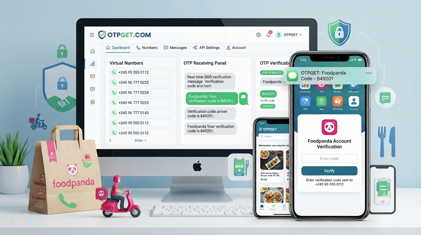 How to Get Foodpanda Guinea-Bissau Number Easily with OTPGET