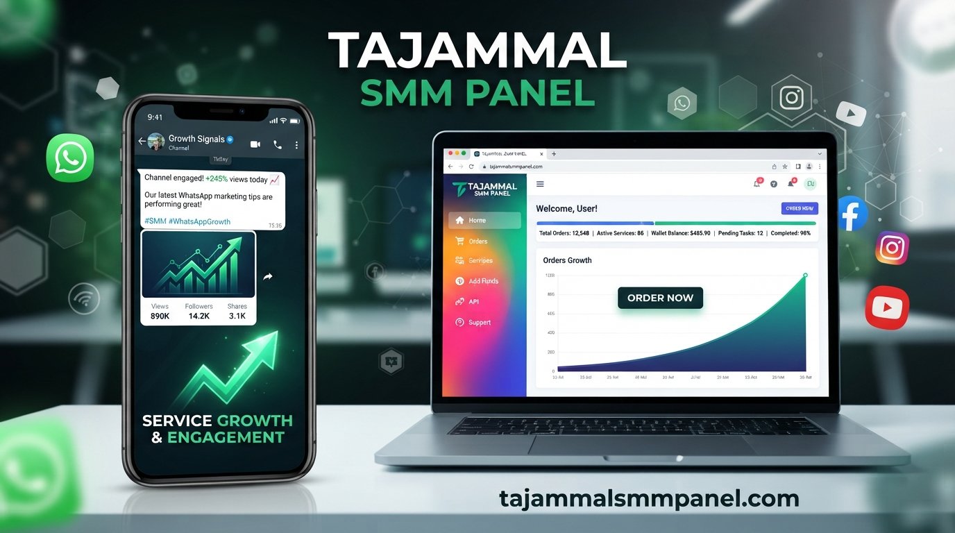Buy WhatsApp Channel Views | TAJAMMAL SMM PANEL for Growth