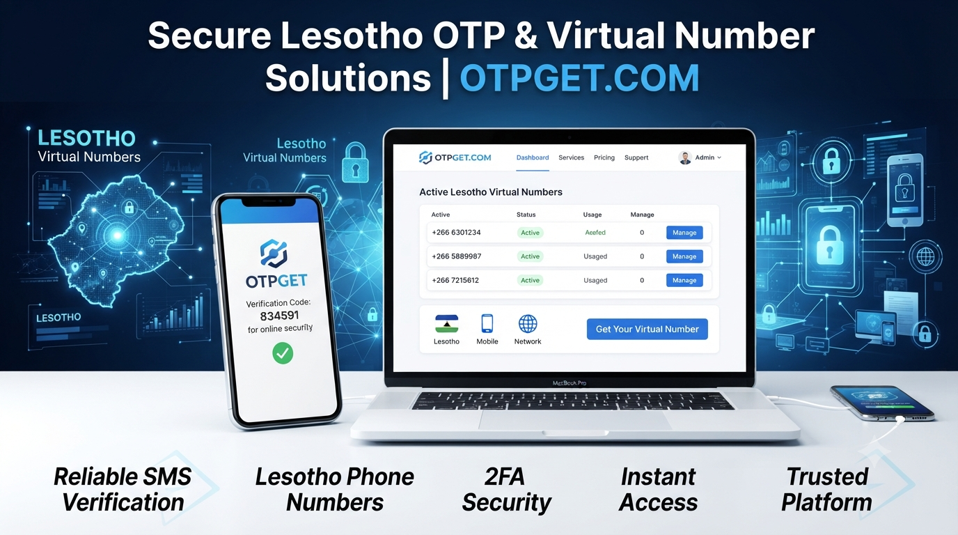 Lesotho Virtual Number for OTP Verification — OTPGET Solution