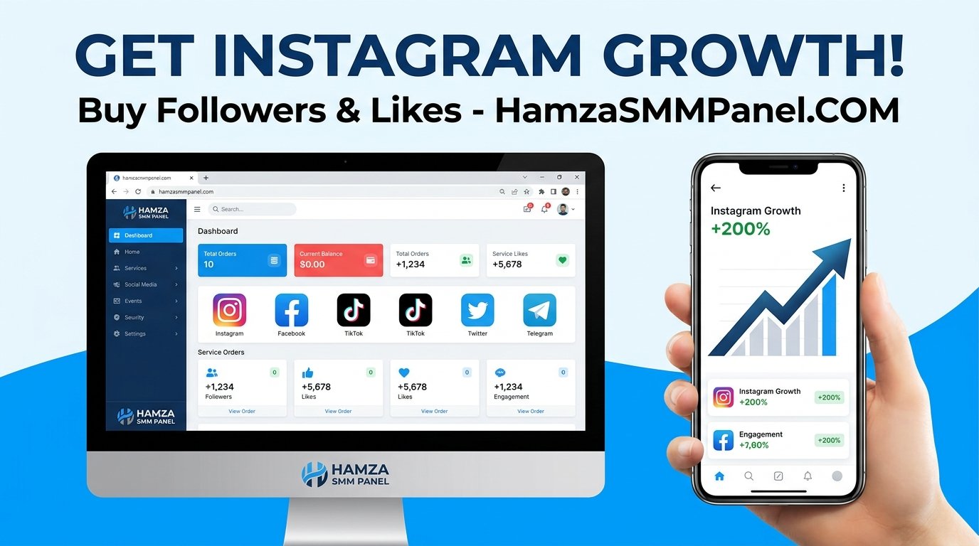 Buy Instagram Followers & Likes with Hamza SMM