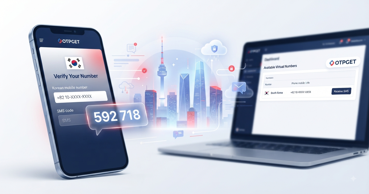 South Korea Number for SMS Verification: OTPGET Online Guide
