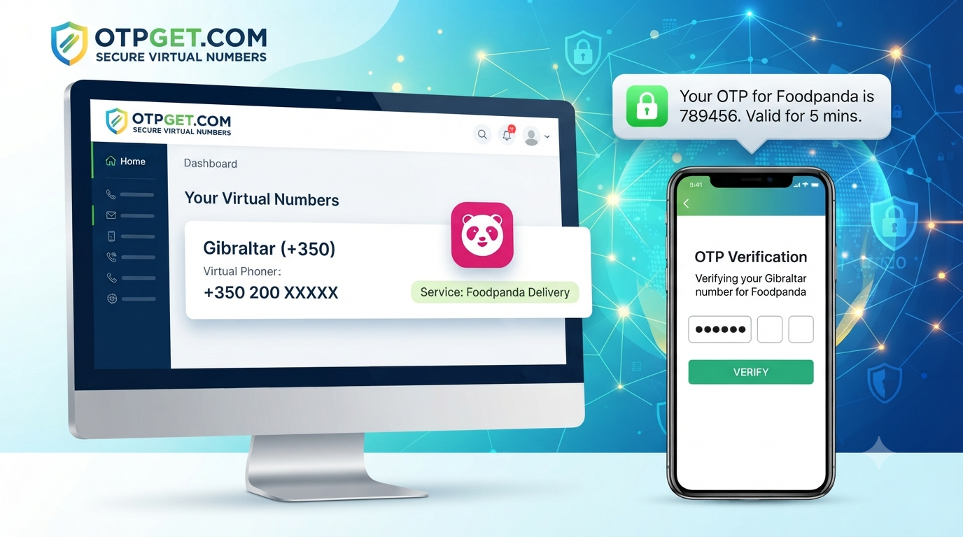 How to Get Foodpanda Gibraltar Number Easily with OTPGET Guide
