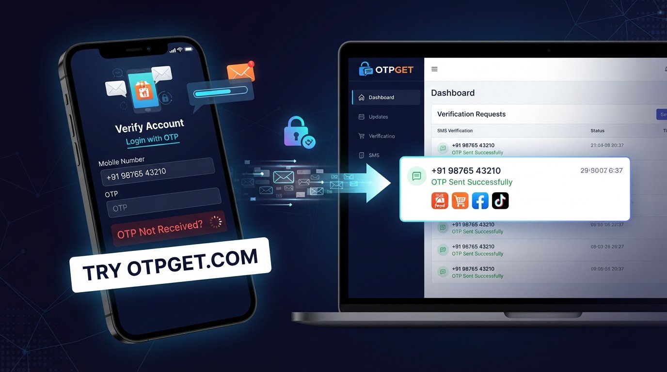 Foodpanda Indonesia OTP Not Received? Fix It With OTPGet Today