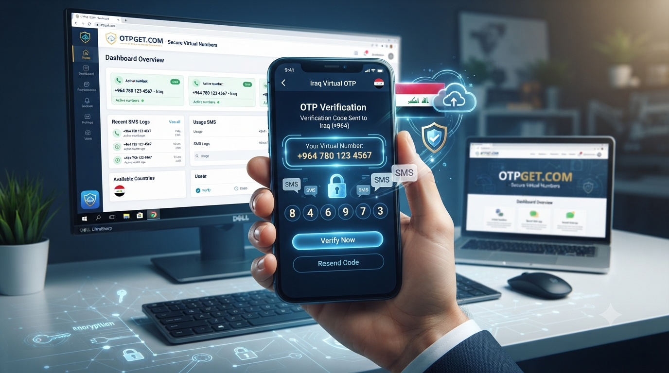 Iraq Virtual OTP Number: Best Paid OTP Service by OTPGET