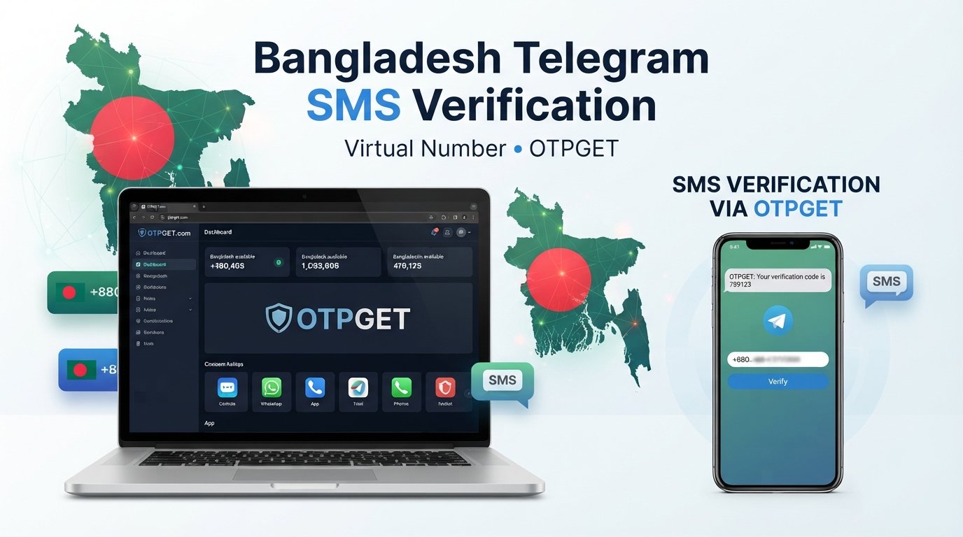 Bangladesh Telegram SMS Verification & Virtual Number | OTPGET