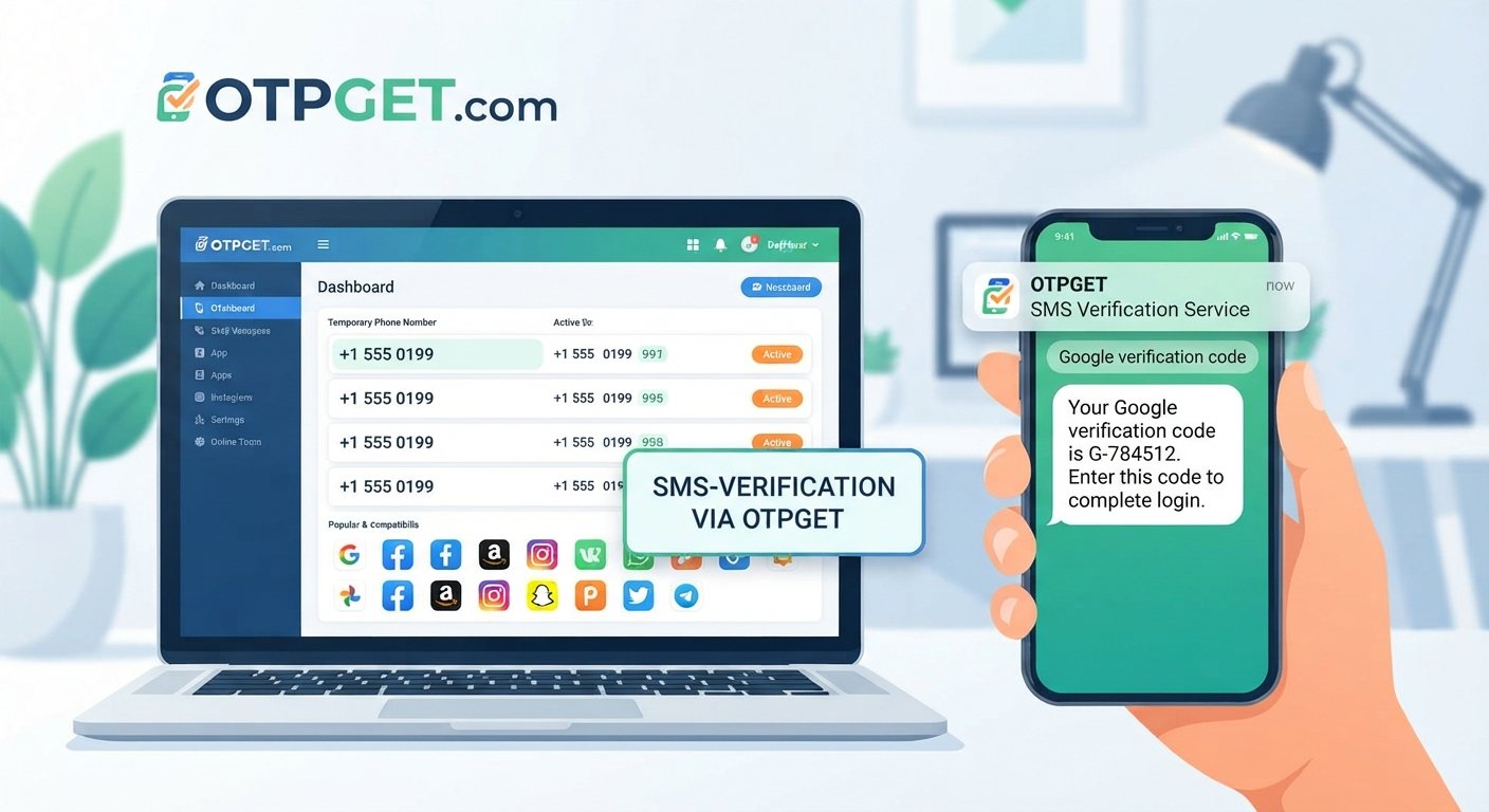 Need a Google Code? Get a Verification Number on OTPGet Online