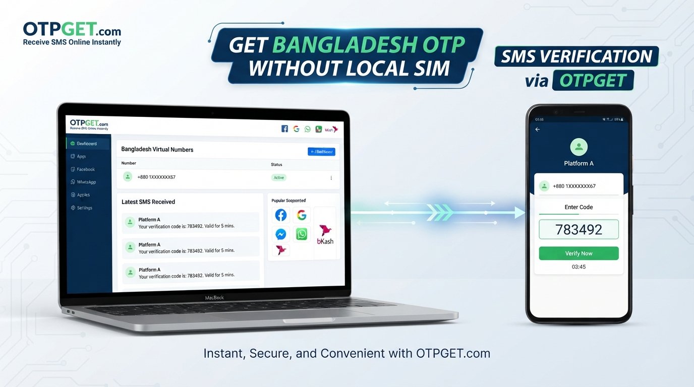 How to Receive Bangladesh OTP Codes Without a Local SIM
