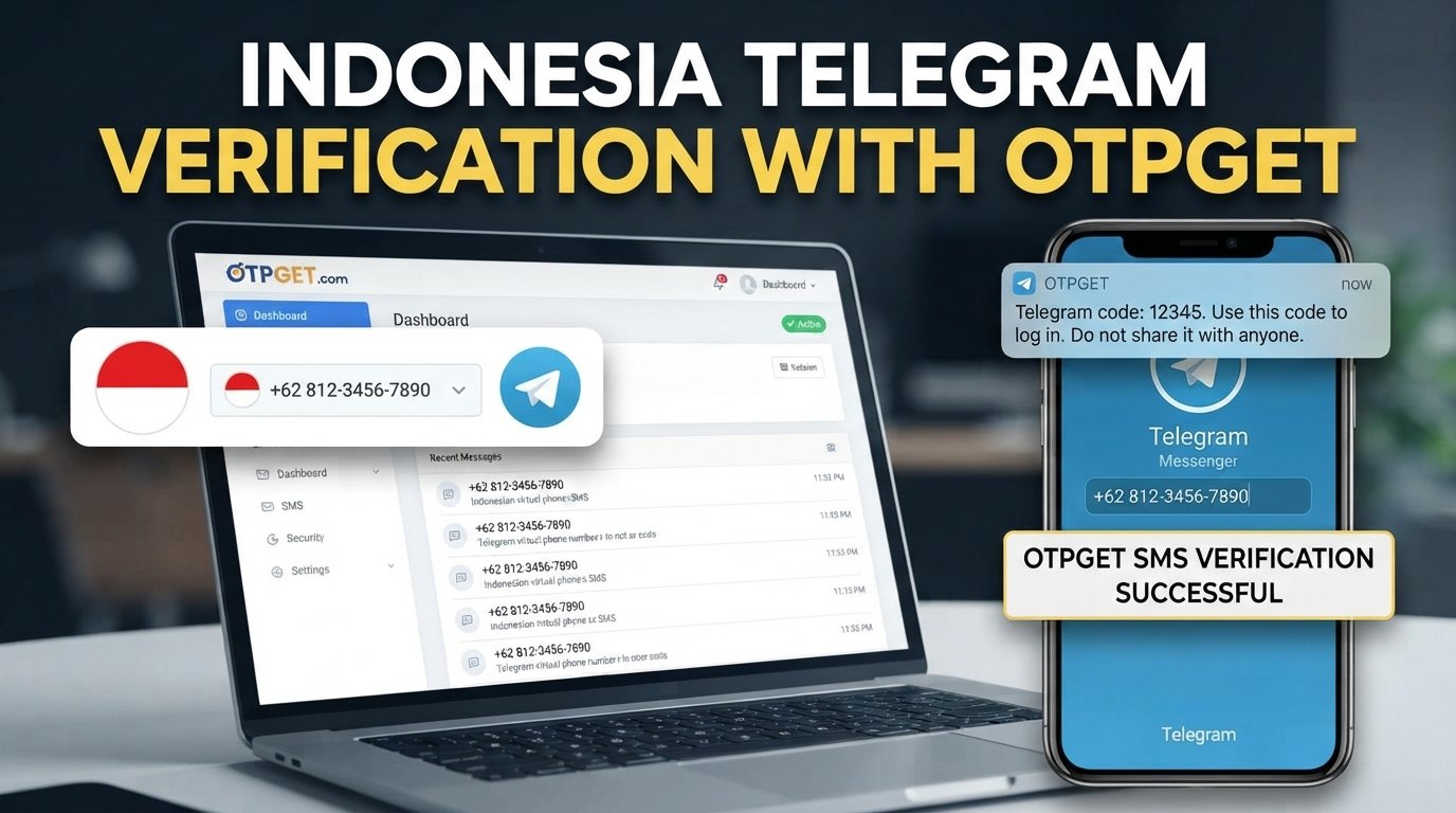 Indonesia Telegram Verification Number — OTPGET Practical Guide