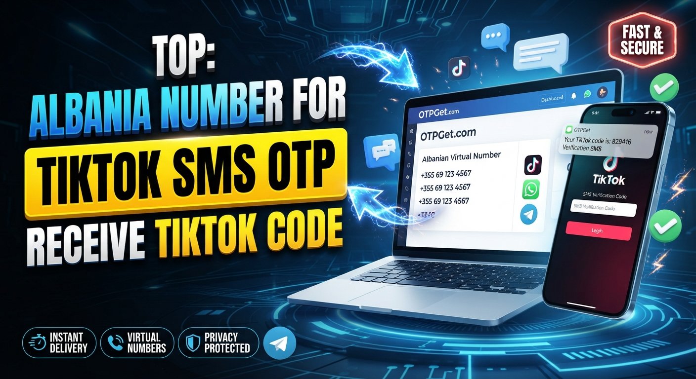 Albania Number to Receive TikTok Code — OTPGet Complete Guide