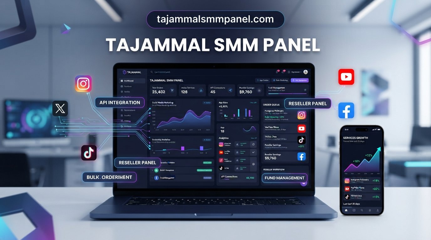 Best SMM Panel With API for Resellers | TAJAMMAL SMM Panel Pro