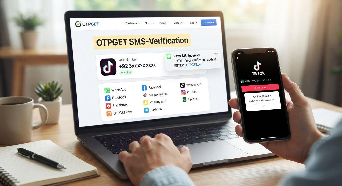 How to Verify TikTok in Pakistan Without a SIM: Easy OTP Guide