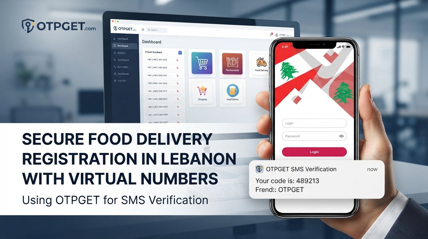 Buy Virtual Number for Foodpanda Lebanon | OTPGET Easy Guide