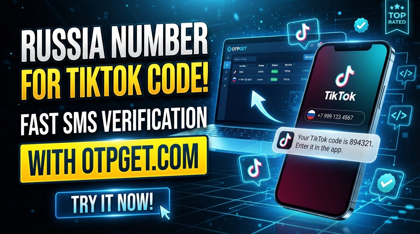 Russia Number to Receive TikTok Code — OTPGET Quick Guide & Tips