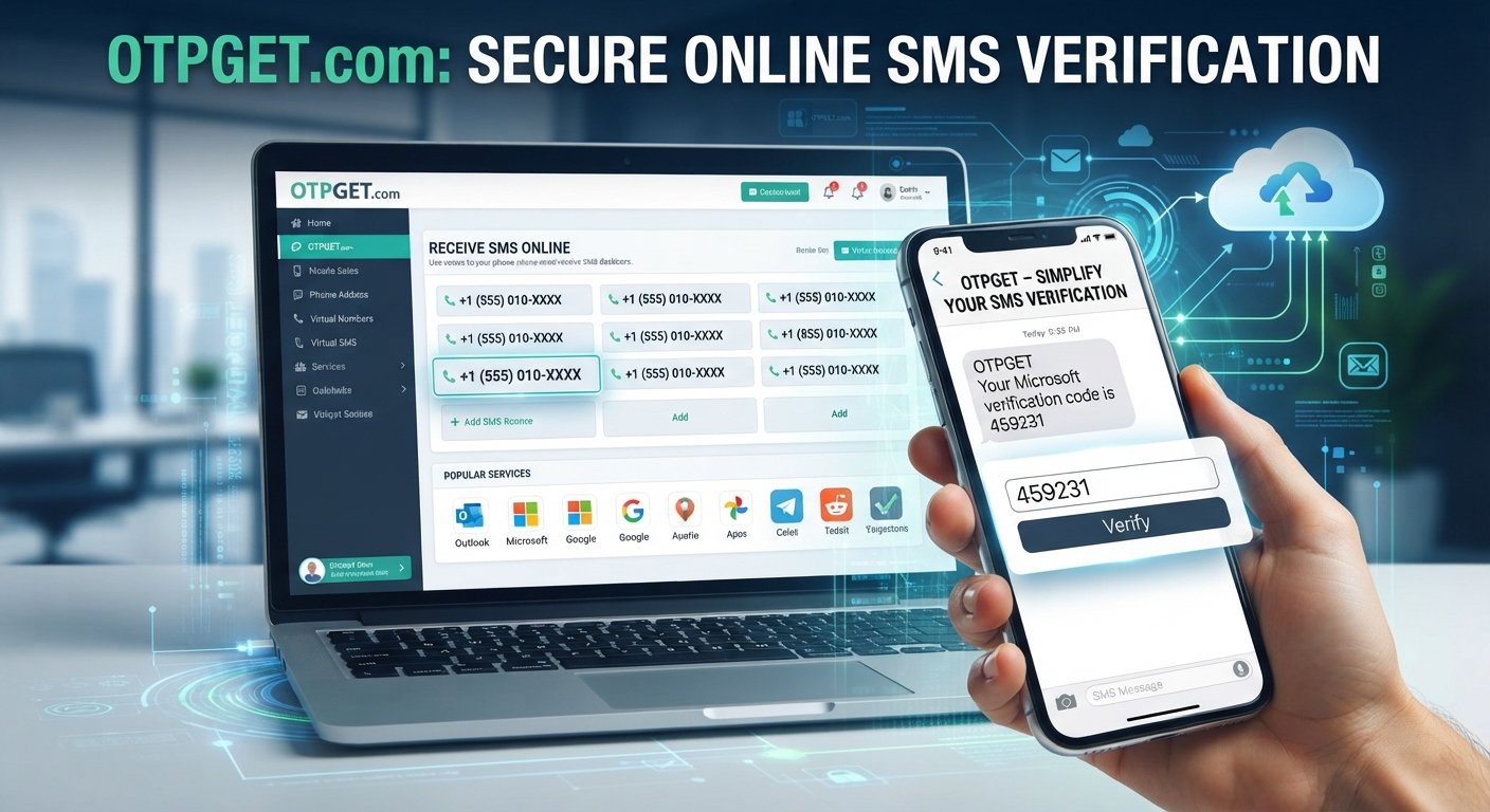 Outlook OTP Number – Easy SMS Verification Online with OTPGET