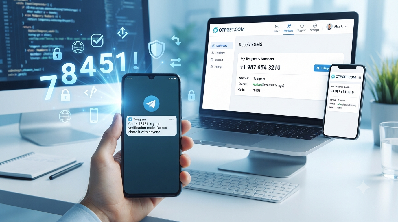 Temporary Number for Telegram: Get OTP Easily with OTPGET