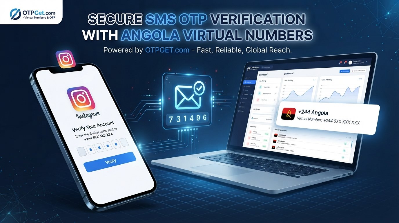 How to Get an Angola Number for Instagram OTP | OTPGet Guide