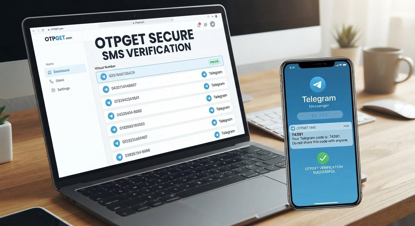 Telegram SMS Code Online – OTPGET Number Service: Full Guide