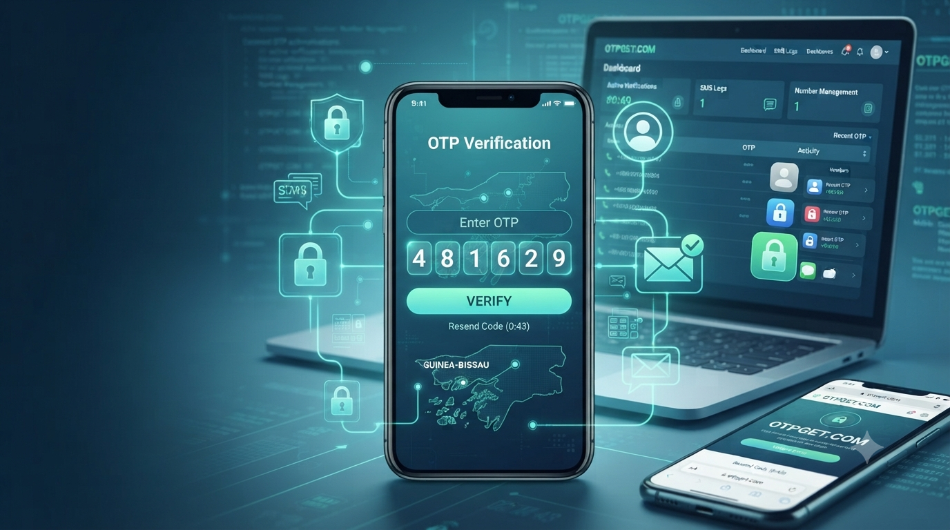 Get OTP Number for Guinea-Bissau with OTPGET Secure Access Online