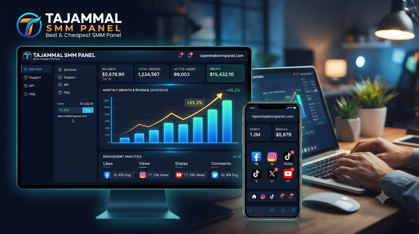 TAJAMMAL SMM PANEL for Social Media Marketing Success
