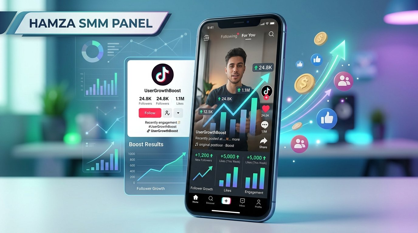 TikTok Followers and Likes Provider | HAMZA SMM PANEL Services