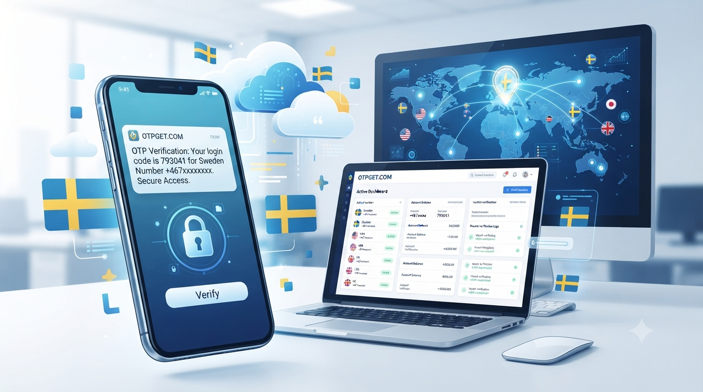 Sweden Virtual Number for OTP Verification – Secure OTPGet Solution