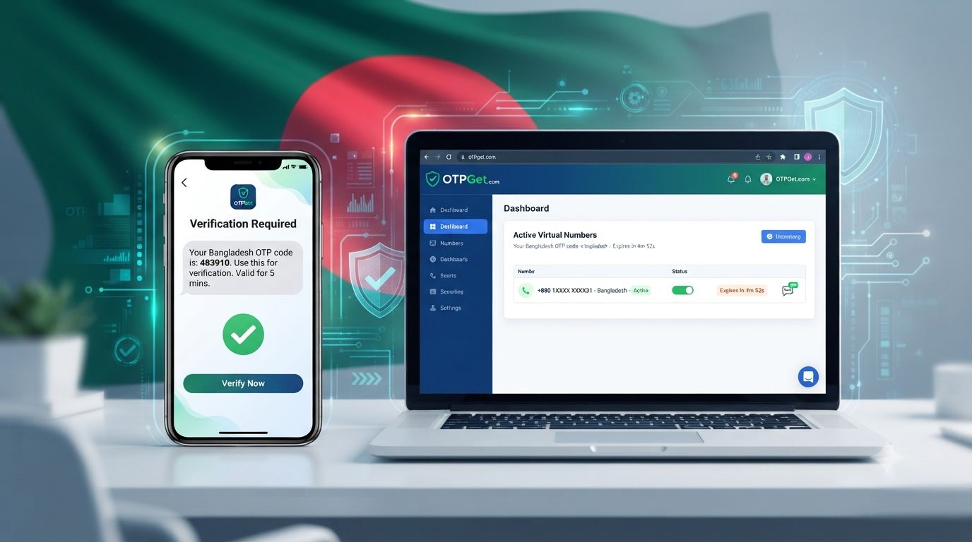 How to Get a Bangladesh Temporary OTP Number Online — OTPGet