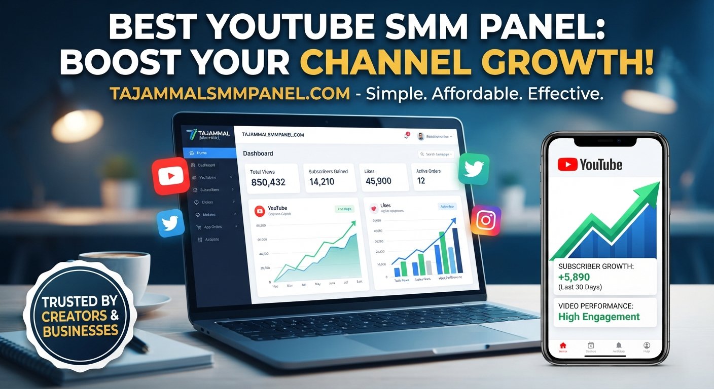 TAJAMMAL SMM PANEL – Best YouTube SMM Panel for Growth