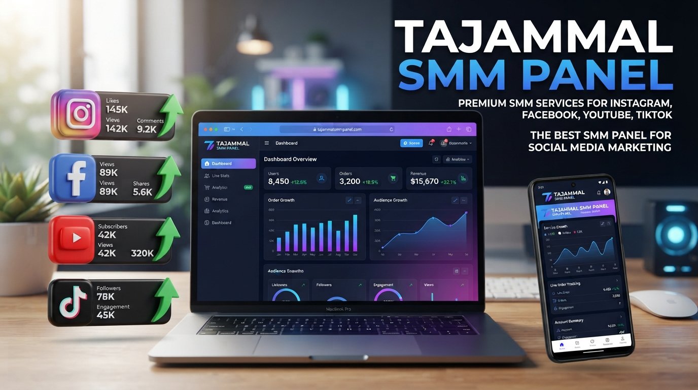 TAJAMMAL SMM PANEL | Best SMM Panel for Social Media Marketing