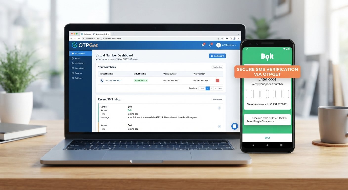Verify Bolt with a Virtual Number – Easy OTPGet Guide Online