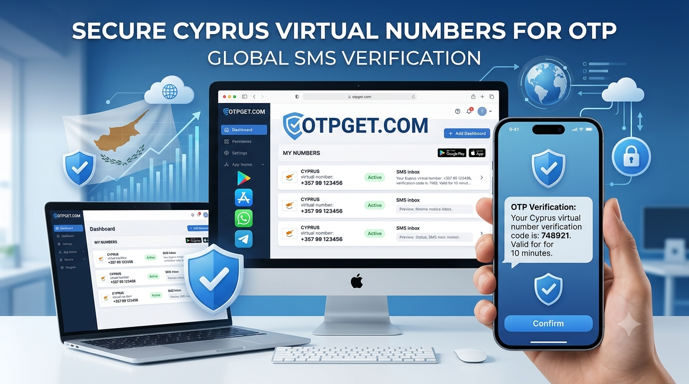 Buy Cyprus Virtual Number for OTP Verification — OTPGet Guide