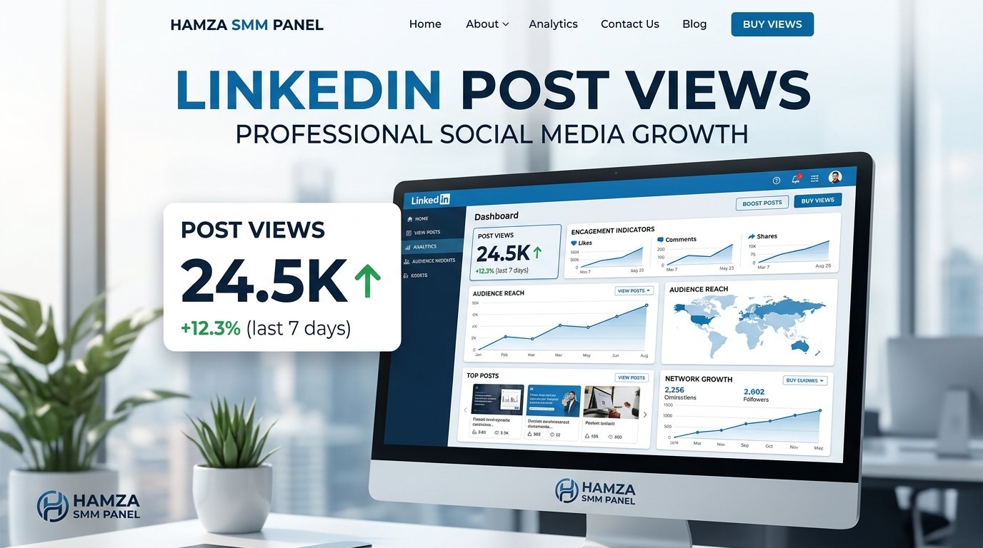 LinkedIn Post Views – Buy LinkedIn Views | HAMZA SMM PANEL