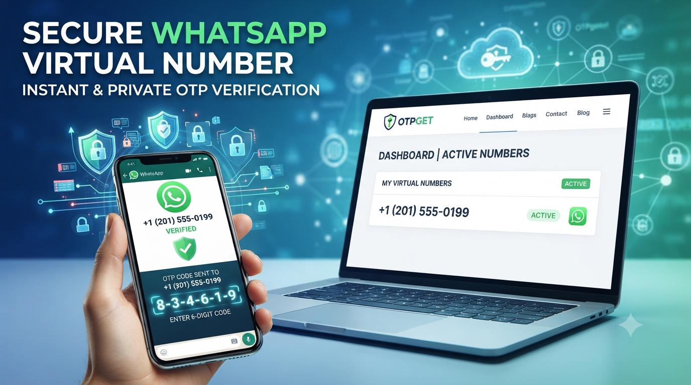 Secure WhatsApp Virtual Number for Safe OTP Verification Online