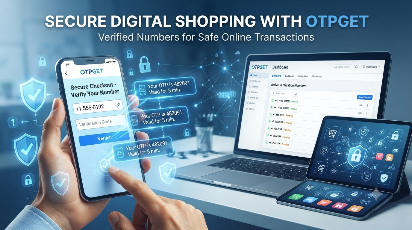Shopping App Verification: Best Virtual Numbers with OTPGET Now