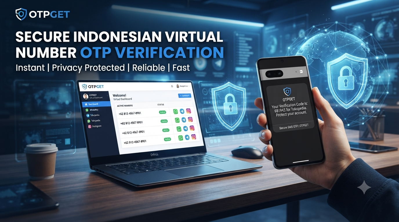 Virtual Number Indonesia for OTP: Fast SMS Verification Online