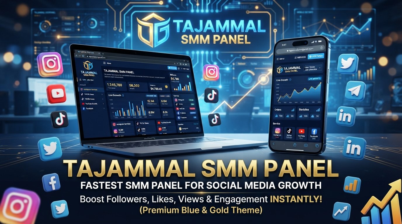 TAJAMMAL SMM PANEL | Premium Social Media Services for Growth