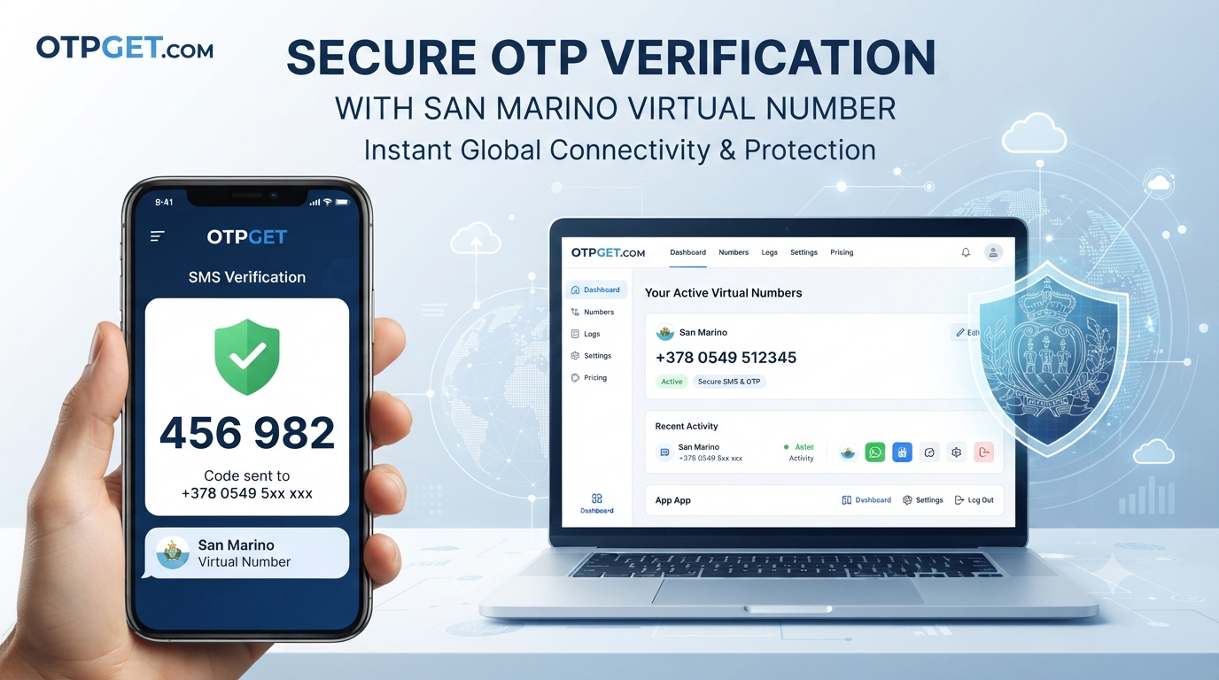Buy San Marino Virtual Number for OTP Verification | OTPGet