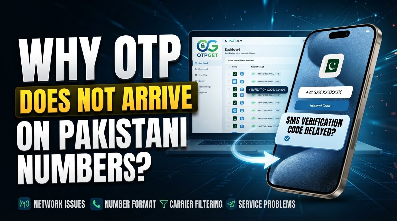 Why OTP Doesn't Arrive on Pakistani Numbers: Causes & Fixes Guide