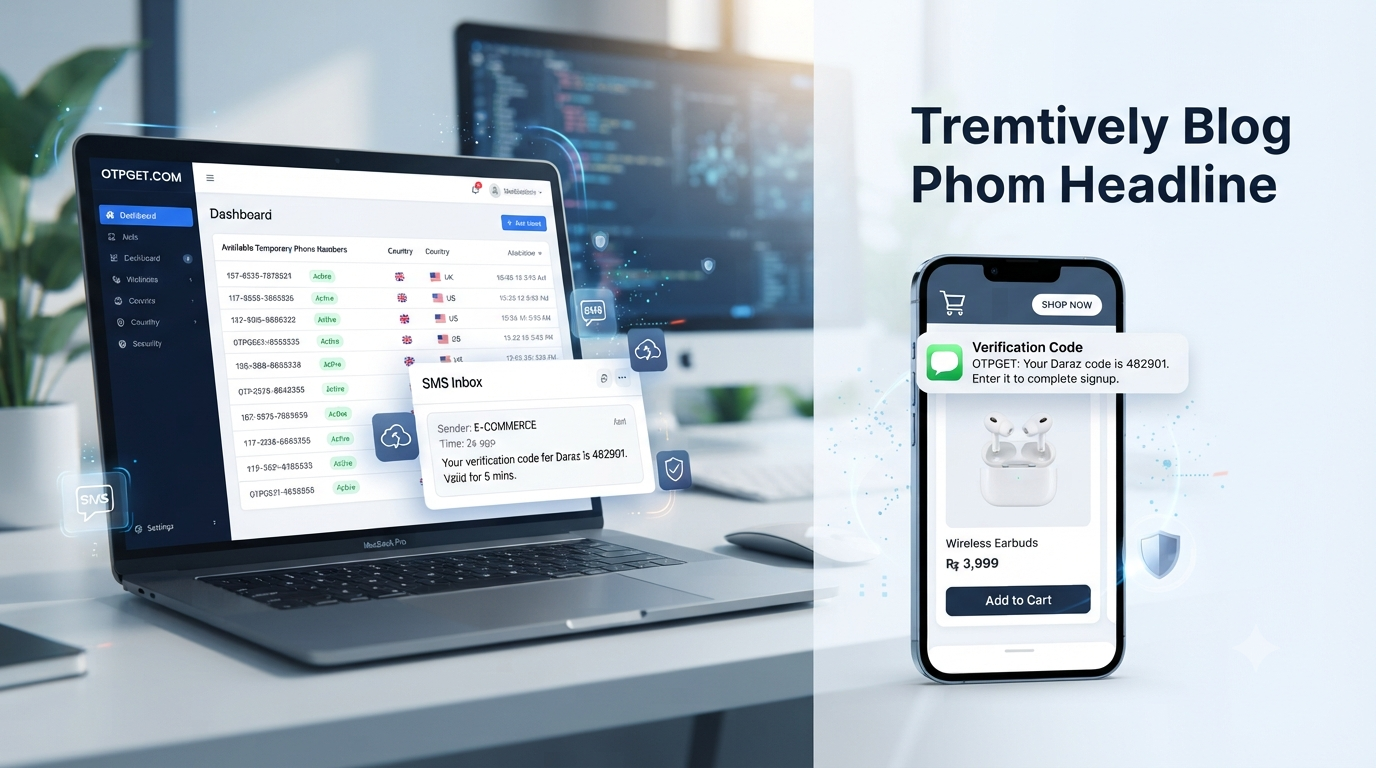 Daraz SMS Verification with a Temporary Number — OTPGET Guide