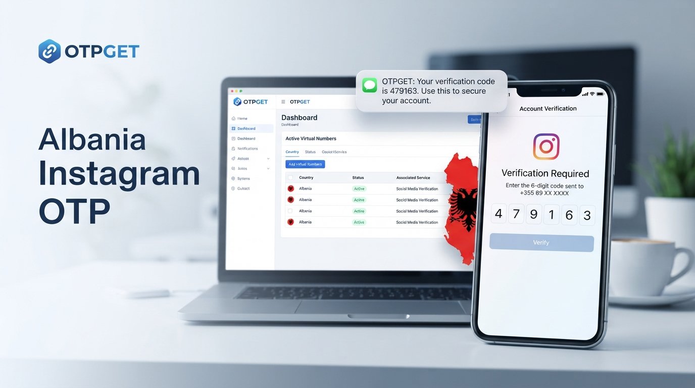 Albania Instagram Verification Number — OTPGET SMS & OTP Guide