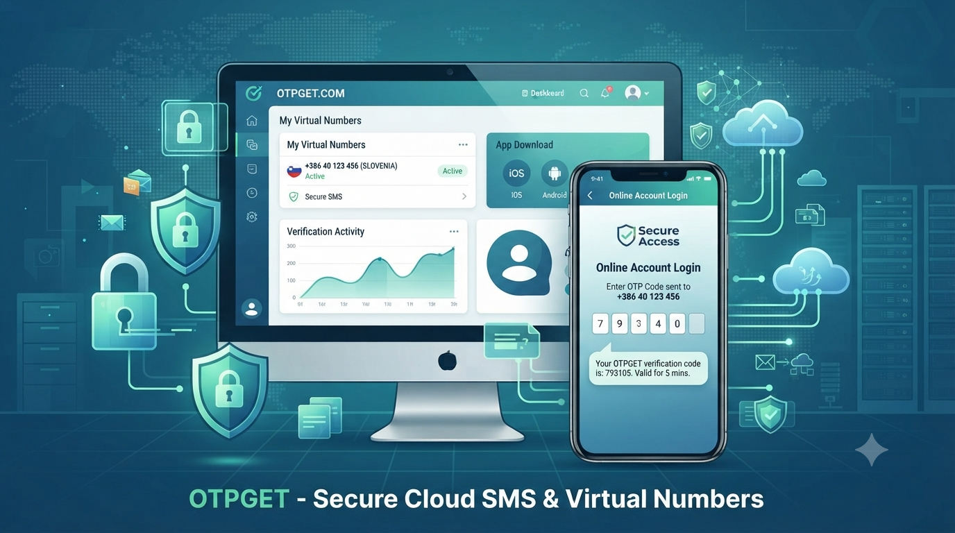 Slovenia Virtual Number for OTP Verification with OTPGET