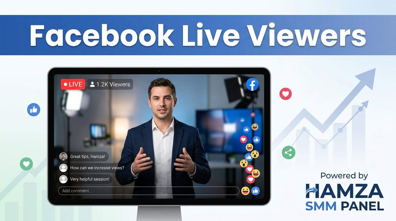 Buy Facebook Live Viewers | Affordable HAMZA SMM PANEL Service