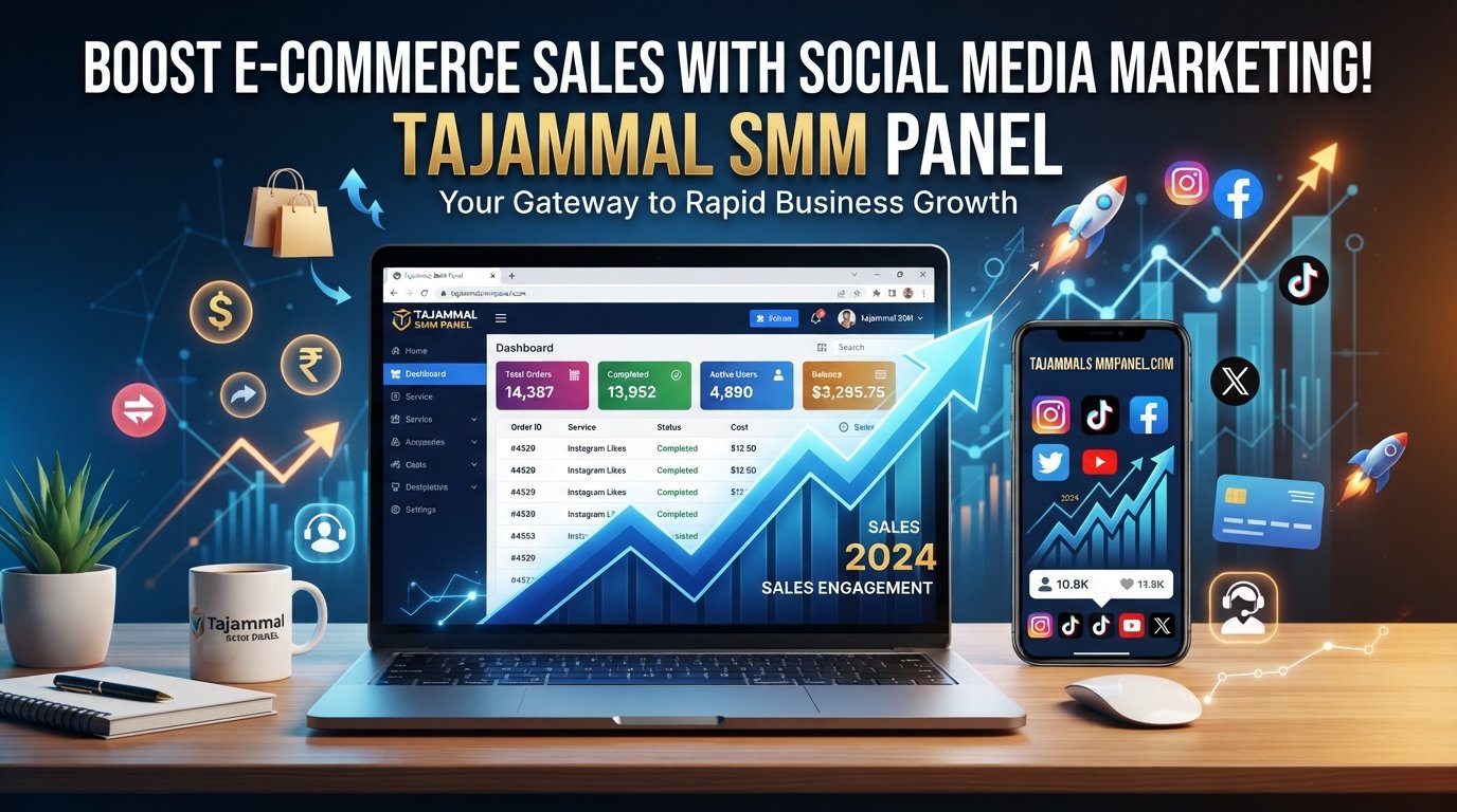 Best SMM Panel for E-commerce | TAJAMMAL SMM PANEL